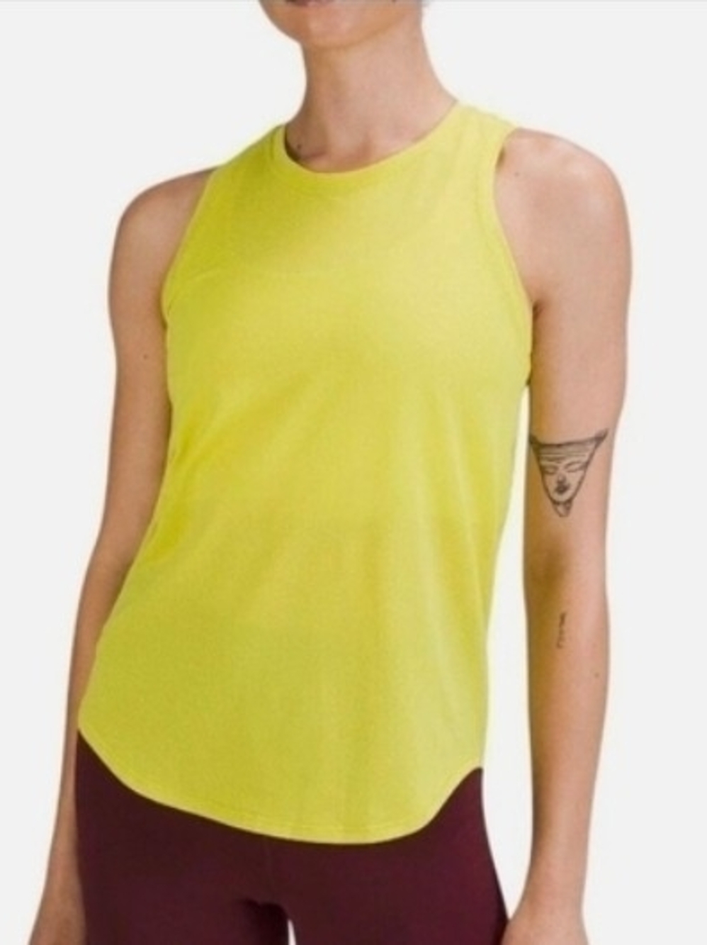 lululemon athletica High Neck Performance Tank — Serpentine